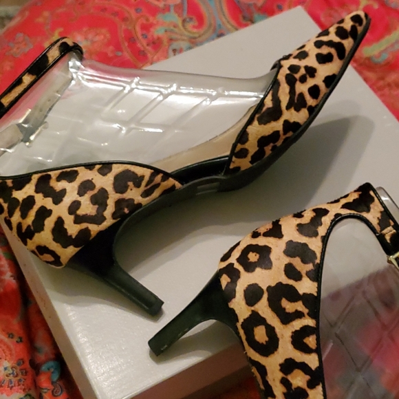 Franco Sarto Dandy2 Leopard Heels - Picture 5 of 7
